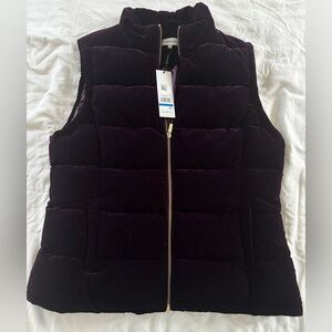 Calvin Klein women’s velvet mock-neck